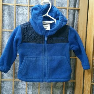 Columbia fleece coat